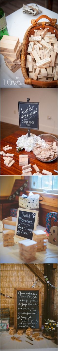 Craie Style Black /& White Lights Photo guestbook Amis /& Family Mariage Signe