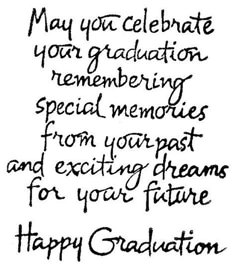 Graduation Card Messages, Graduation Message, Graduation Sayings ...