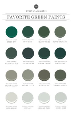 My Top 8 Favorite Emerald Green Paint Colors Perfect Paints We Ve Rounded Up Our Favorite Green Paint