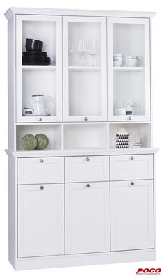Jetzt Mehrzweckgarderobenschrank Kreta weiß günstig bei POCO kaufen