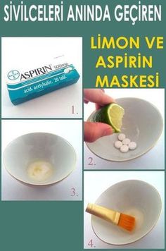 Sivilcelere iyi Gelen Aspirin Maskesi Enfes Yemek Tarifleri Sivilcelere iyi Gelen Aspirin Maskesi Enfes Yemek Tarifleri