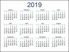 223 best 2019 calendar printable images in 2019 2019 us calendar printable