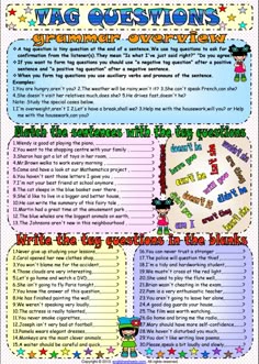 20 best tag question