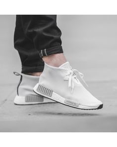 Adidas NMD CHUKKA Classic Shoes Men Old White First-Rate