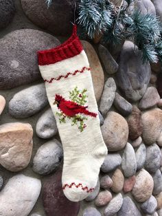 Personalised Merry Christmas Caravan Green Christmas Stockings Socks