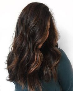 60 Looks With Caramel Highlights On Brown And Dark Hair 60 Chocolate Brown Hair Color Ideas For Brunettes Very Subtle Caramel Balayage