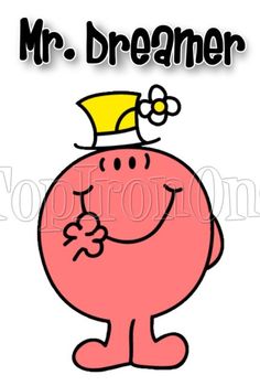 MR MEN STICKER WALL DECAL OR IRON ON TRANSFER TSHIRT FABRICS GREEDY GRUMPY LOT M