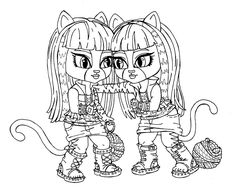 baby deuce printable coloring sheet from jadedragonne at deviant ... - Monster High Dolls Coloring Pages baby deuce printable coloring sheet from jadedragonne at deviant ... - Monster High Dolls Coloring Pages