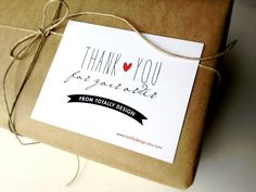 customer thank you