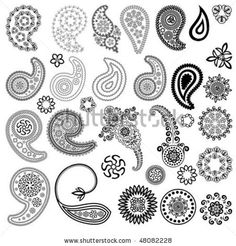 paisley vector