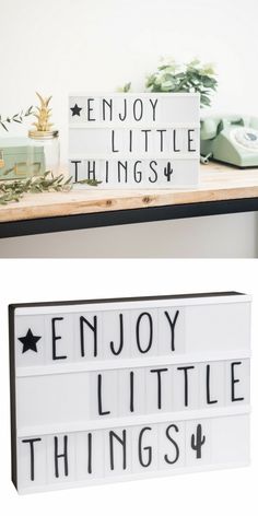 Hilewa Light Box Rose avec, Boite Lumineuse Message Ideal Decoration Maison  Chambre Bureau, Tableau Lumineux Idee Cadeau Ado et Femme Original [Classe  énergétique A+]