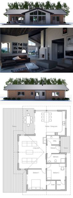 small house plan with two bedrooms open planning vaulted ceiling covered terrace small home design with affordable building budget floor plan from - Small Home Design Ideas small house plan with two bedrooms open planning vaulted ceiling covered terrace small home design with affordable building budget floor plan from - Small Home Design Ideas