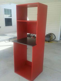 Storage For Mini Fridge And Microwave Pinteres I Need To Make Something Like This For My Lap Top Stading More Information Small Refrigerator Cabinet Microwave Storage