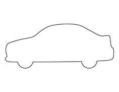 pin by muse printables on printable patterns at car outline templates
