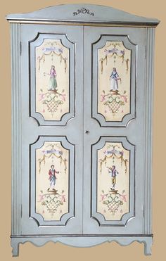 This is a gorgeous antique French armoire It is so elegant & is