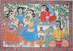 Madhubani Painting (Bihar) 