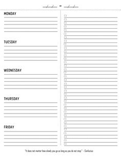 weekly assignment