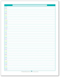 daily grocery list