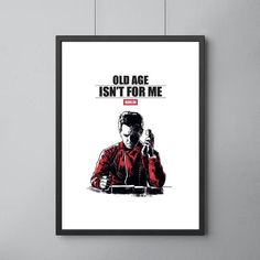 Minimalist Poster Home Decor Shawshank Redemption Wall Art quote, gift