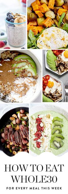 7 healthy meal prep ideas ready to eat meals and protein on the go how to eat whole30 for every meal this week