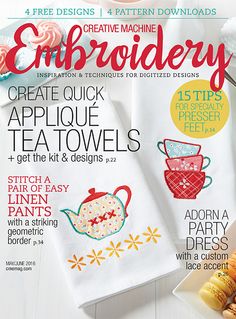 CREATIVE EMBROIDERY MAGAZINE