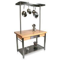 Kitchen Island 60 X 36 furniture kitchen farm house varnished mahogany wood open shelf Kitchen Island 60 X 36 furniture kitchen farm house varnished mahogany wood open shelf