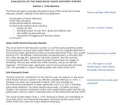 technical report writing template