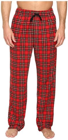 Mens Tommy Hilfiger Pajama Set Cotton Sleepwear Pants and T-Shirt Gift Set NEW