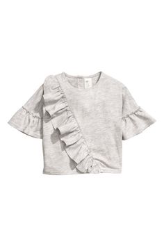 Merry Grinch Mas Shirt Baby Girls Flounced Cotton Tops for 2-6 Years Old Baby Black