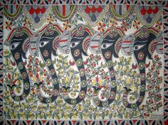 Madhubani Painting (Bihar) IMAGES, GIF, ANIMATED GIF, WALLPAPER, STICKER FOR WHATSAPP & FACEBOOK
