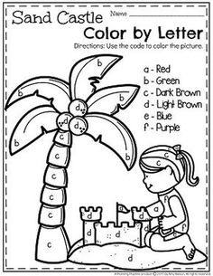 color by letter