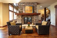 Two-Sided Fireplace Designs | 4 019 two sided fireplace Family Room Design Photos | Fireplaces | Pinterest | Family room design