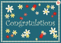 free printable congratulations cards in retro colors - ausdruckbare Karten - freebies Congratulations On Your Achievement, Wedding Congratulations Card, Congratulations Graduate, Congratulations Grandma, Free Printable Planner Stickers, Free Printables, Happy Birthday John, Happy Birthday Cards, Birthday Cake Greetings