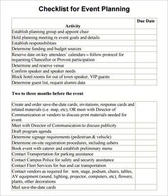 Event Planning Template Free Mesmerizing 11 Best Checklist Template Images On Pinterest Checklist Template . Event Planning Template Free Brilliant 11 Best Checklist Template Images On Pinterest Checklist Template .