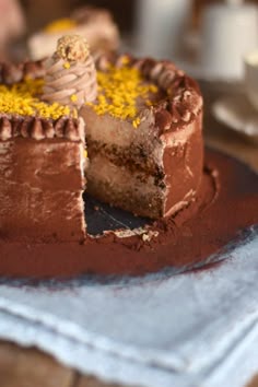 Nougat Marzipan Mousse Torte Nougat Marzipan Mousse Torte