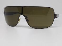 NWT John Varvatos Sunglasses V605 UF Polarized Black Tortoise Smoke 50 mm NIB