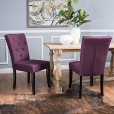 1950s Teak Dining Chairs Set By Johannes Andersen Denmark Vintage Nyomi Fabric Dining Chair Set Of 2 By Christopher Knight Home