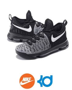 These Men\u0027s Nike Gray/Black Kevin Durant IX 9 Basketball Shoes are perfect equipments for