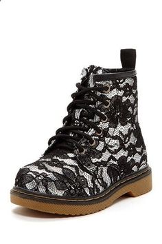 Kids Canvas Sneaker Skater Shoe Flat Mid Calf Lace Up Kids Canvas Sneaker Skater Shoe Flat Mid Calf Lace Up