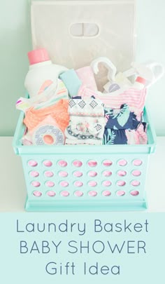 136 Best Baby Shower Party And Gifts Images In 2018 Вечеринка Laundry Basket Baby Shower Gift