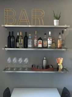 Bottle Tree Liquor Shelf By Backyardgoods On Etsy 349 99 Sam S 25 Small E Hacks To Make Your Modest Home Feel A Whole Lot Ger