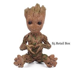Alen Gardiens de la galaxie Tree Man /& Rocket Raccoon PVC Action Figure 14 cm