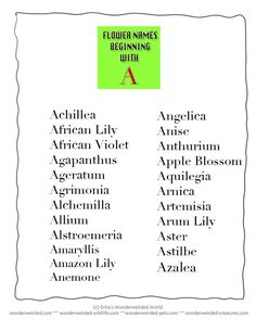 28 Best Flower Names Images Rare Flowers 28 Best Flower Names Images