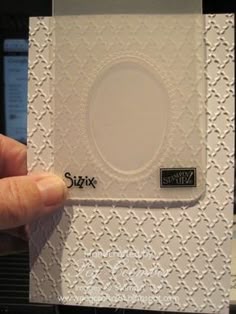 Metal Die for Rectangle Flap Swing Card base for Scrapbooking /& Cardmaking UK