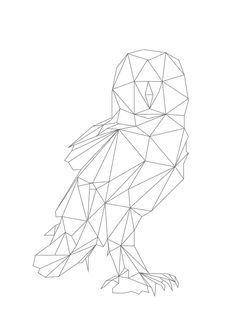 97 Best Geometric Animals Images Drawing Geometric Animal Google Search Focus Owl Tattoo Bird