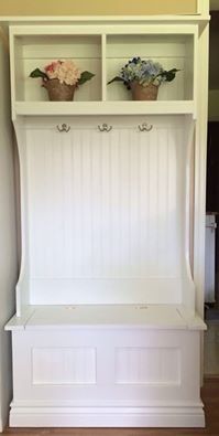 First Build Hall Tree I Like The Hinged Lid For Storage Would Be First Build Hall Tree I Like The Hinged Lid For Storage Would Be Great Shoes Entry Bench With And Hooks Home In 2018 Pinterest