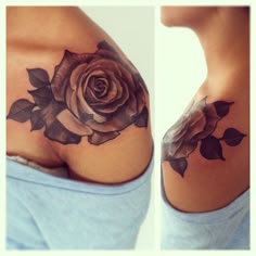 33 Meilleures Images Du Tableau Tatouage Rose Epaule En 2017