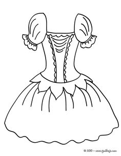 Ballet Tutu Coloring Page This Lovely Is One Of My Favorite Check Out The DANCE Pages To Find Others