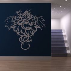 53 Best Fantasy Wall Stickers Images On Pinterest Art Decal Full Dragon Mythical Creatures Wall Art Stickers Decals Fantasy