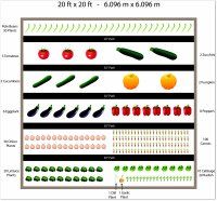 garden layout template